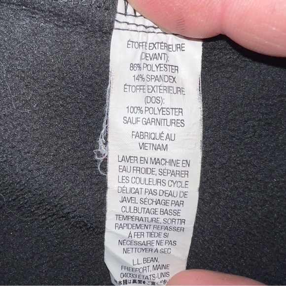 L.L. Bean soft shell nylon/fleece jacket men’s size XL. - Picture 8 of 10